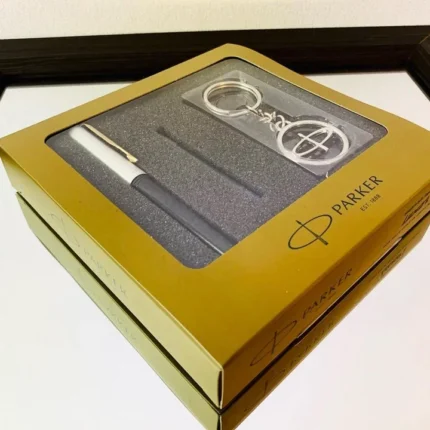 Parker 정품 만년필 선물세트 (은색) / 고급 잉크펜 선물용_ 잉크 포함