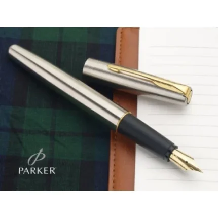 Parker 클래식 스테인리스 GP 만년필 / 정품 금도금 파카